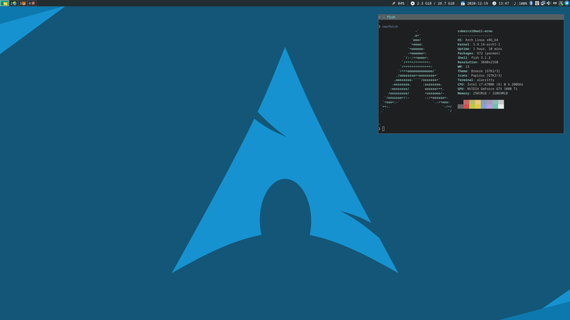 Featured image of post 笔记本 ArchLinux 的一些折腾
